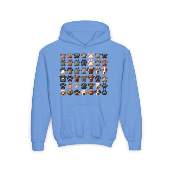 Youth Heavy Blend Hooded Sweatshirt - Image 3