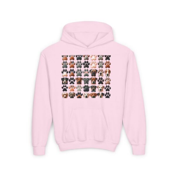 Youth Heavy Blend Hooded Sweatshirt - Image 5