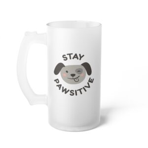 Frosted Glass Beer Mug