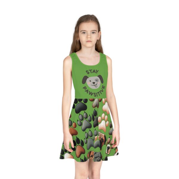 Girls' Sleeveless Sundress (AOP) - Image 3