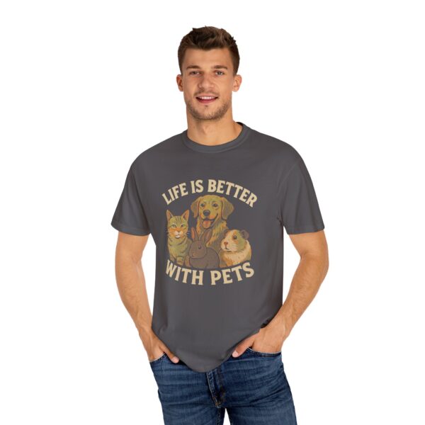 Unisex Garment-Dyed T-shirt - Image 9