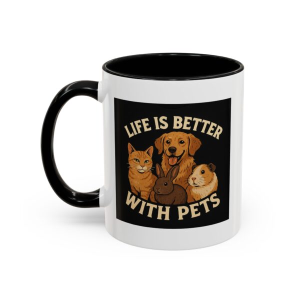 Life with Pets Coffee Mug (11oz) - Image 3
