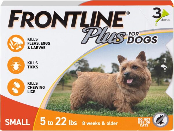 Frontline Plus Flea and Tick Treatment for small dogs