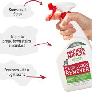 Nature’s Miracle Stain and Odor Remover Dog, Odor Control Formula, 32 oz