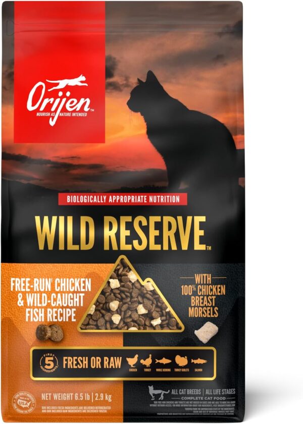 ORIJEN Wild Reserve Free-Run Chicken & Wild-Caught Fish Recipe 6.5lb